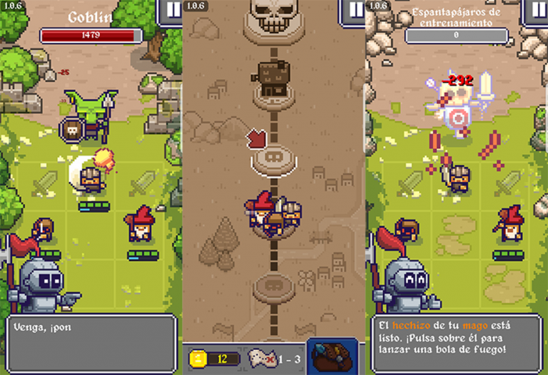 King Crusher, el RPG de moda con gráficos pixelados